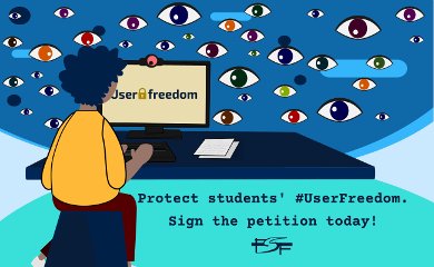 Pétition en ligne de la FSF – Droits numériques des étudiants, logiciels libres et open-source